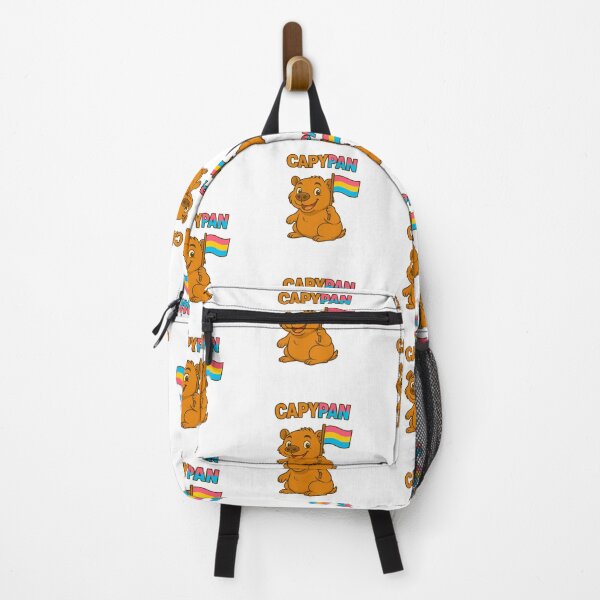 Item preview, Capy PAN – Cute Capybara with Pansexual Pride Flag designed and sold by CapyToon.