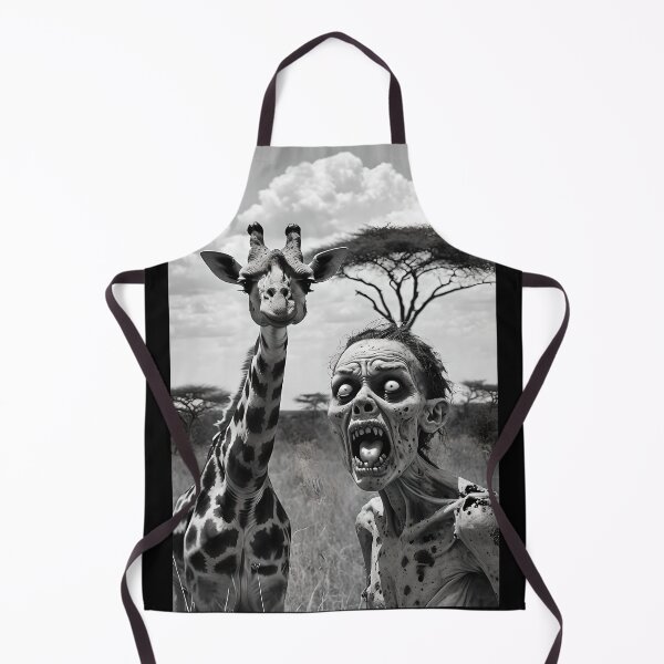 Item preview, Zombie Selfie with a Giraffe designed and sold by NightTimeJ.