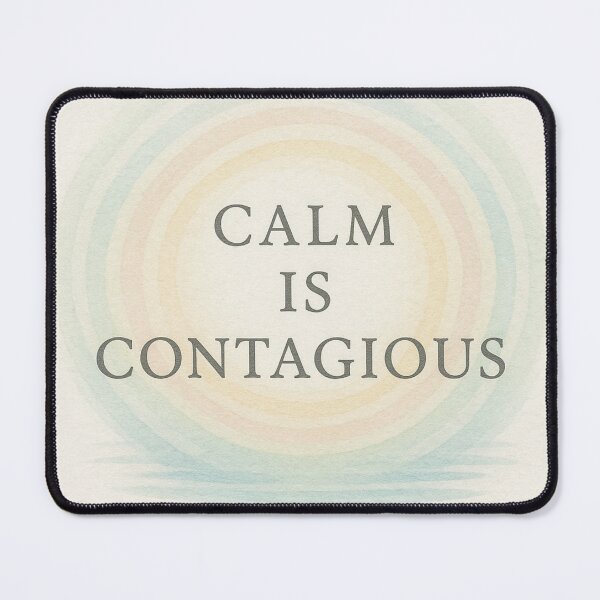 Item preview, Calm Is Contagious — Montessori Mindfulness Design designed and sold by MforMontessori.