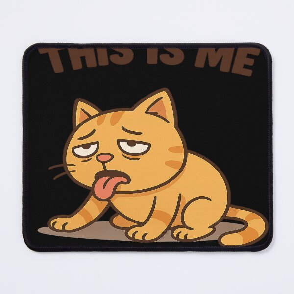 Item preview, Questo sono io - Gatto stanco buffo designed and sold by RyoSaeba90.