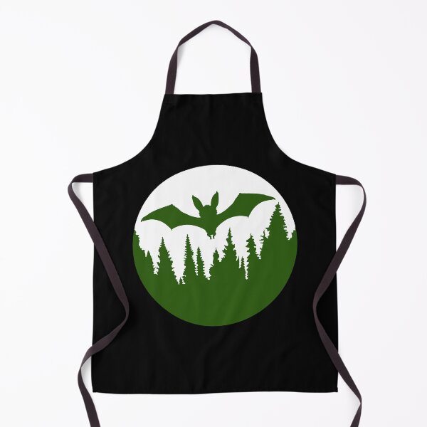 Item preview, Cool Bat Flying Silhouette Moon Forest Halloween Night designed and sold by shirt-o-mat.