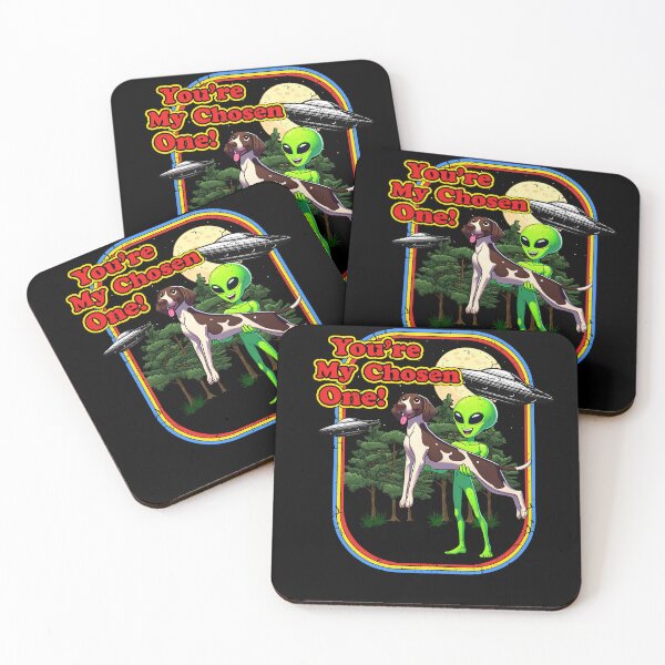 Item preview, Funny German Shorthaired Pointer Alien Chosen One UFO Mom Dad Kids designed and sold by rafaeltto.