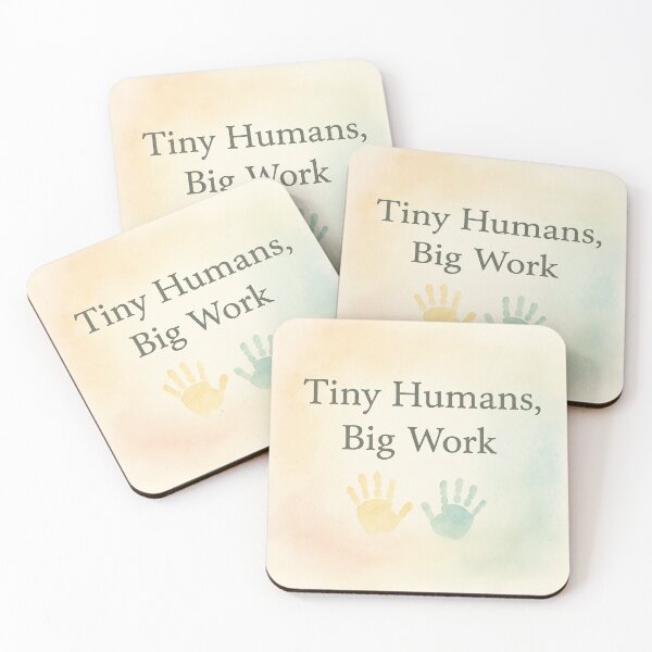 Item preview, Tiny Humans, Big Work — Montessori Empowerment Design designed and sold by MforMontessori.