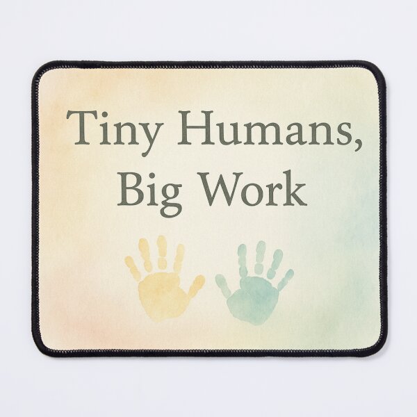 Item preview, Tiny Humans, Big Work — Montessori Empowerment Design designed and sold by MforMontessori.