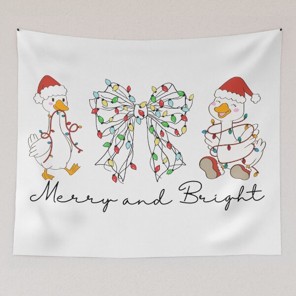 Item preview, Silly Goose Christmas Merry and Bright designed and sold by Forevermore.