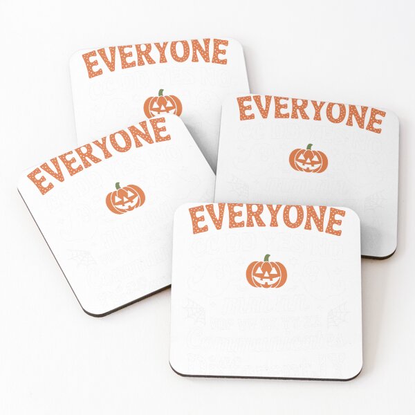 Item preview, Everyone Communicates Differently Halloween SLP Sped Teacher designed and sold by catrizmorkess.