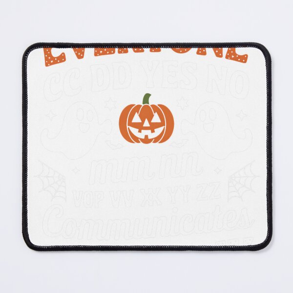 Item preview, Everyone Communicates Differently Halloween SLP Sped Teacher designed and sold by catrizmorkess.