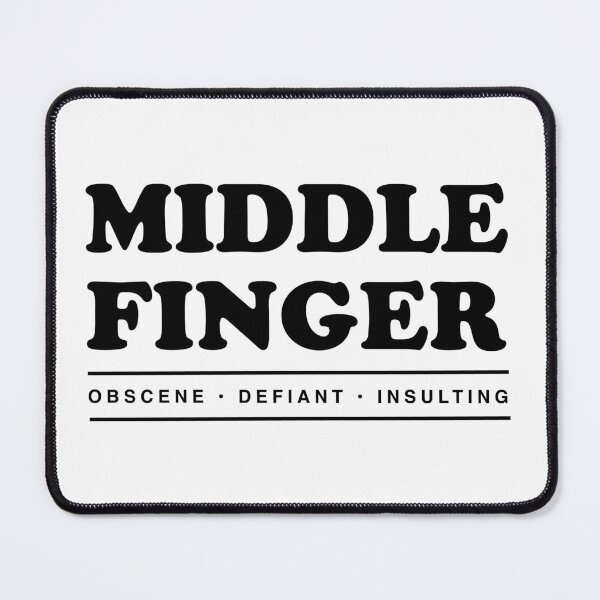 Item preview, Middle Finger designed and sold by tetheredeye.