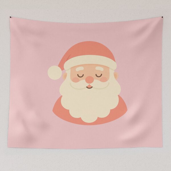 Item preview, Kawaii Santa Claus Head – Pastel kawaii Santa Claus – Süßer Weihnachtsmann kawaii Kopf  designed and sold by RISE Creations.