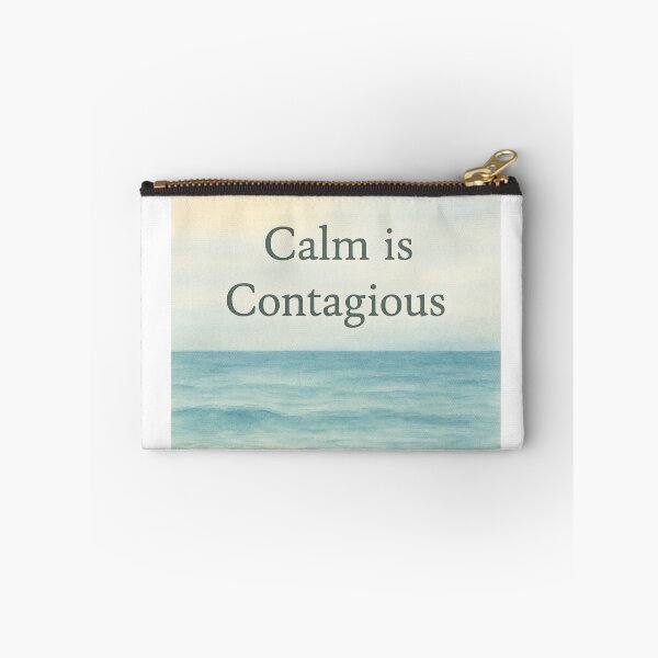Item preview, Calm Is Contagious — Ocean Watercolor Montessori Design designed and sold by MforMontessori.
