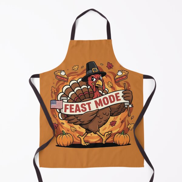 Item preview, Thanksgiving Feast Mode Turkey | Funny Thanksgiving Parade T-Shirt designed and sold by Uglyandcute.