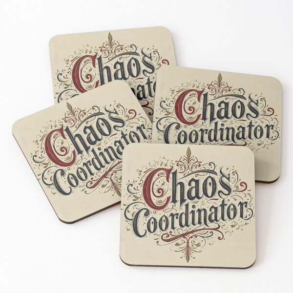 Item preview, Chaos Coordinator  designed and sold by FitEnvy.