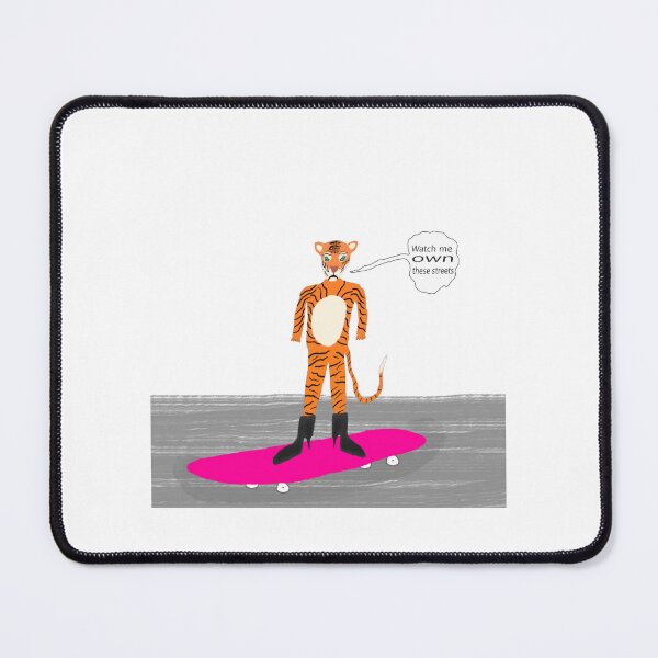 Item preview, Tigerwoman on Wheels – Watch Me Own These Streets designed and sold by Beautiful art store.