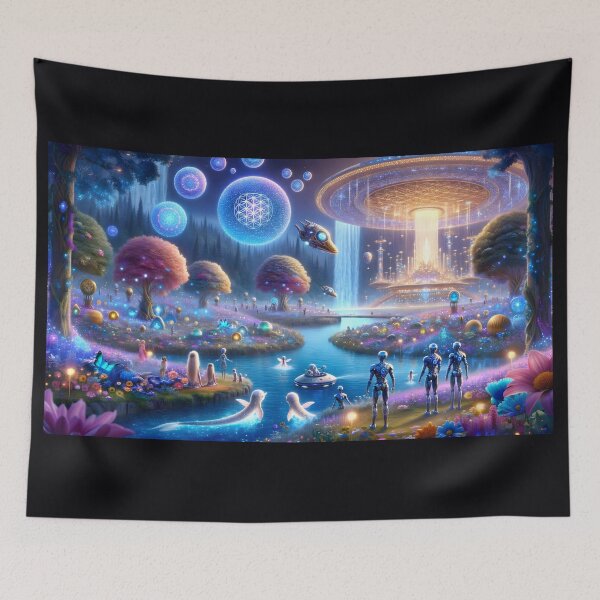 Item preview, At the edge of the River of Life 002L1P118TH3KE9 designed and sold by OsirizyahDesign.
