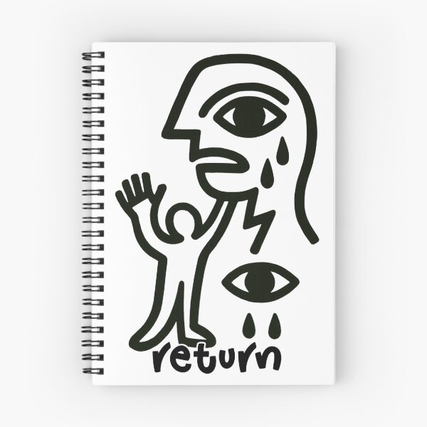 Item preview, Return – Minimalist Line Art Design | Estranged Alchemy Collection designed and sold by CottonandQuill.