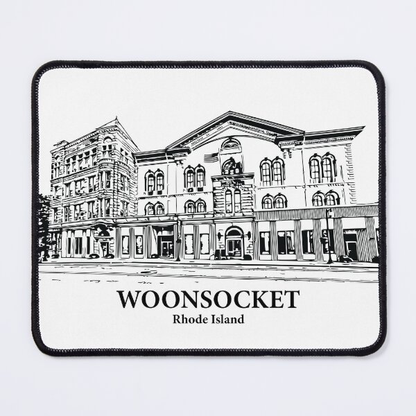 Item preview, Woonsocket - Rhode Island designed and sold by Lakeric Cityscapes.