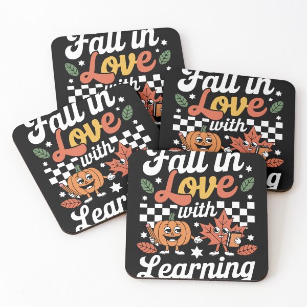 Item preview, Retro Fall In Love With Learning Autumn Pumpkin designed and sold by didiersoyer.