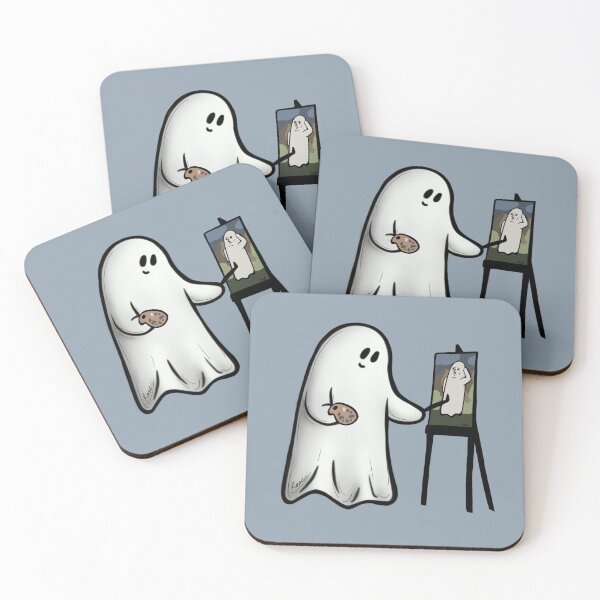 Item preview, Ghosty's Self Portrait designed and sold by PaintThemRed.