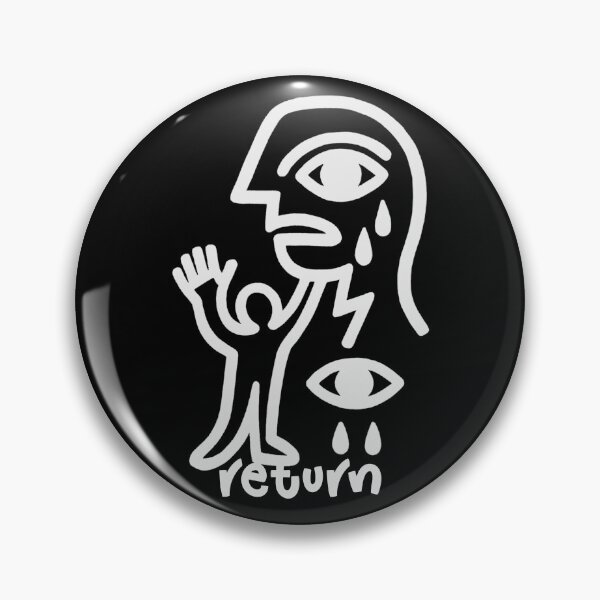 Item preview, Return – Minimalist White Line Art Design designed and sold by CottonandQuill.