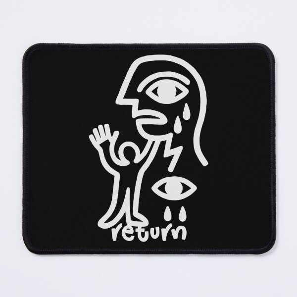 Item preview, Return – Minimalist White Line Art Design designed and sold by CottonandQuill.