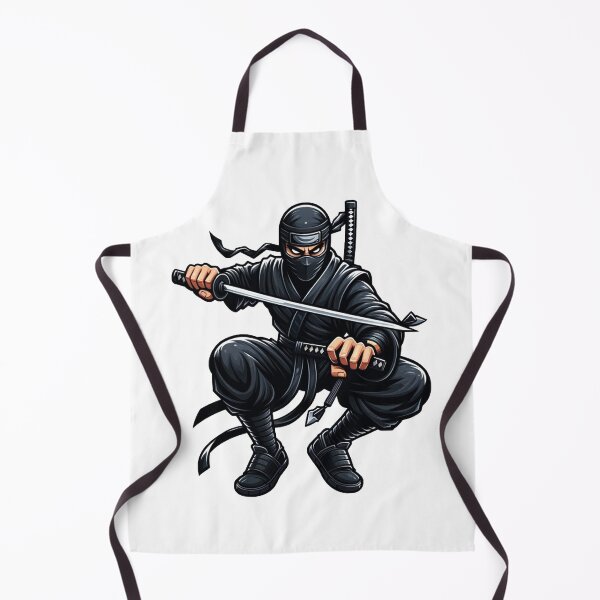 Item preview, Stealth Ninja Warrior with Katana – Cool Japanese Samurai Design designed and sold by Greemo03.