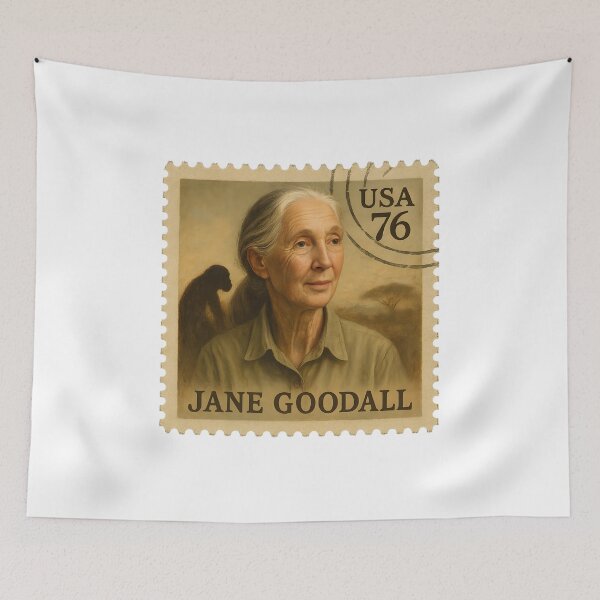 Item preview, Jane Goodall designed and sold by Dragon Space.