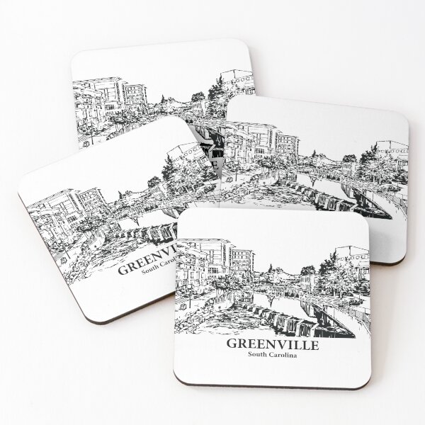 Item preview, Greenville - South Carolina designed and sold by Lakeric Cityscapes.
