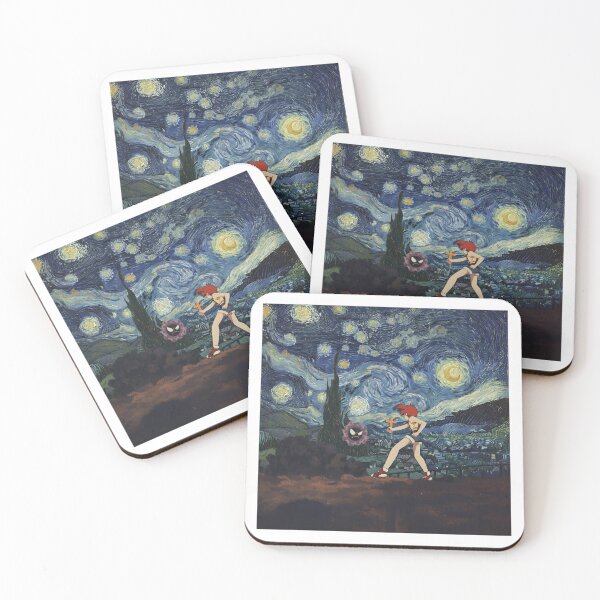 Item preview, Misty and the Starry Night designed and sold by GabrielaVanGogh.