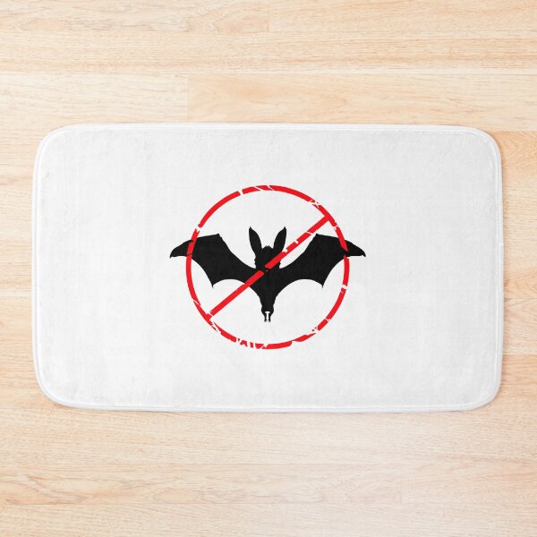 Item preview, No Bats Allowed Sign Halloween Prohibition Forbidden Against designed and sold by shirt-o-mat.