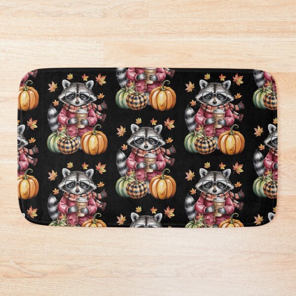 Item preview, Fall Raccoon & Coffee designed and sold by Roy & Tiffany.