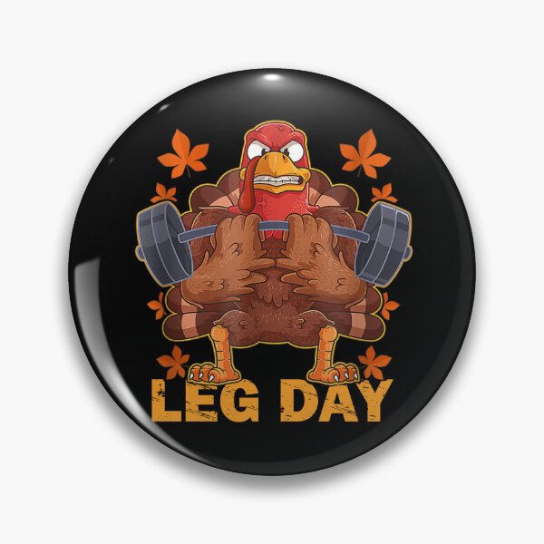 Item preview, Funny Turkey Leg Day thanksgiving Workout GYM Fitness Men And Women designed and sold by Gogetgiggles.