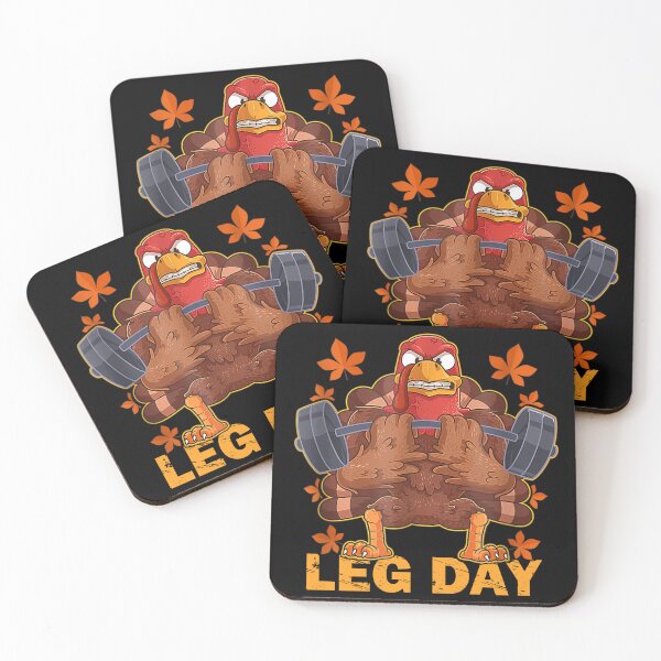 Item preview, Funny Turkey Leg Day thanksgiving Workout GYM Fitness Men And Women designed and sold by Gogetgiggles.