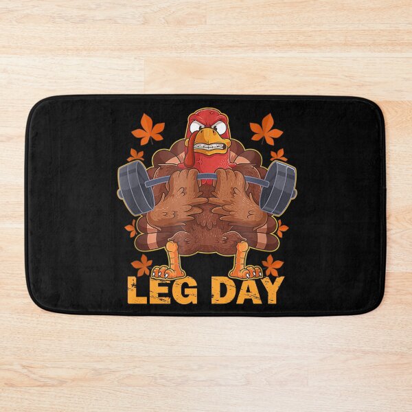 Item preview, Funny Turkey Leg Day thanksgiving Workout GYM Fitness Men And Women designed and sold by Gogetgiggles.