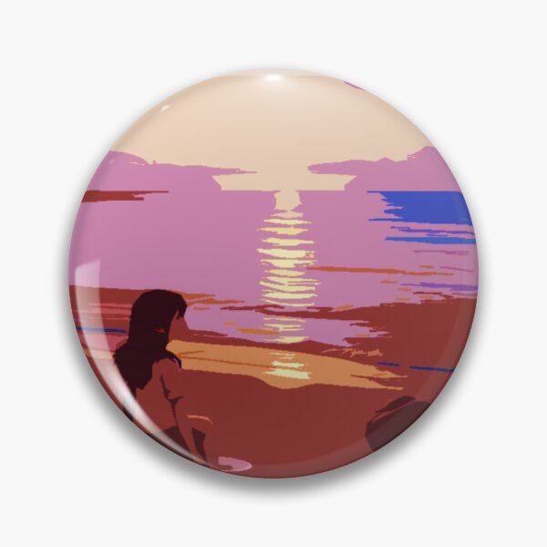 Item preview, Mujer y el atardecer designed and sold by ART-WORLD-VIMO.