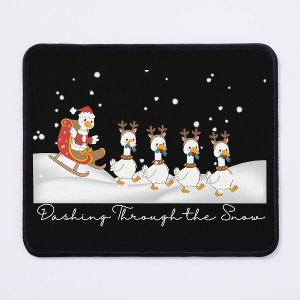 Item preview, Dashing through the Snow Silly Goose Christmas designed and sold by Forevermore.