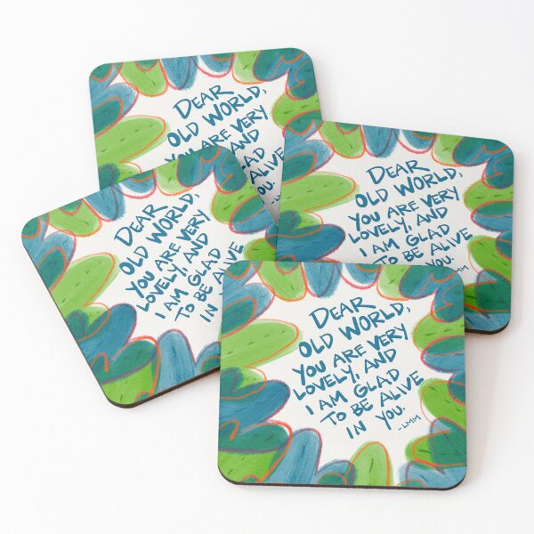Item preview, Dear World designed and sold by Rebecca W. Chester Illustration.