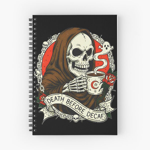 Item preview, Grim Reaper's Hardcore Coffee Drinker designed and sold by CoffinsArt.
