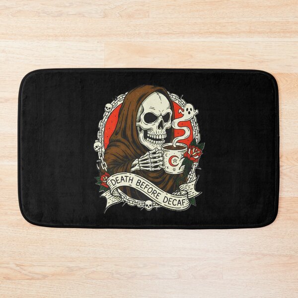Item preview, Grim Reaper's Hardcore Coffee Drinker designed and sold by CoffinsArt.