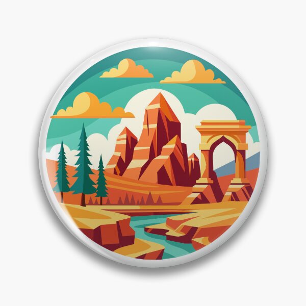 Artikelvorschau, Arches-Nationalpark – Utah-Wüstenabenteuer-Abenteuerabzeichen entworfen und verkauft von ActiveOutdoorLiving.
