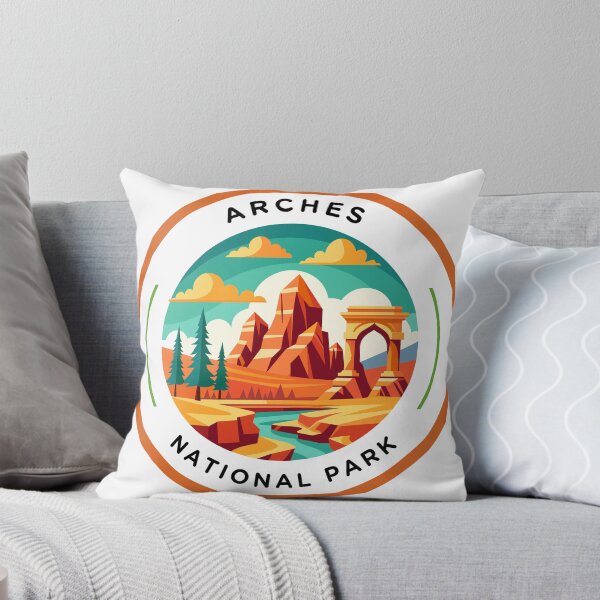 Item preview, Parque Nacional Arches – Insignia de Aventura en el Desierto de Utah designed and sold by ActiveOutdoorLiving.