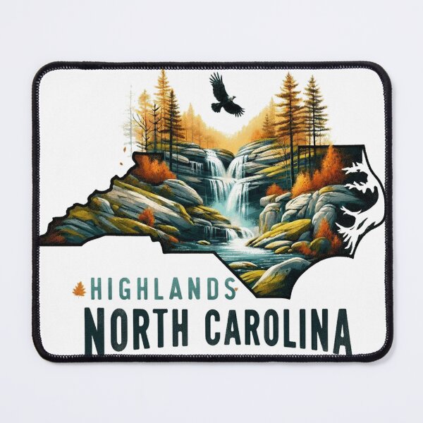 Item preview, Highlands North Carolina - Travel Art designed and sold by ryanapples2.
