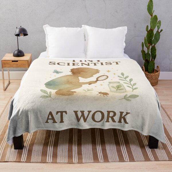 Item preview, Tiny Scientist at Work — Montessori Curiosity Design designed and sold by MforMontessori.