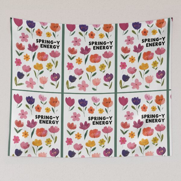 Item preview, spring flowers with energy designed and sold by Lizzilzil.