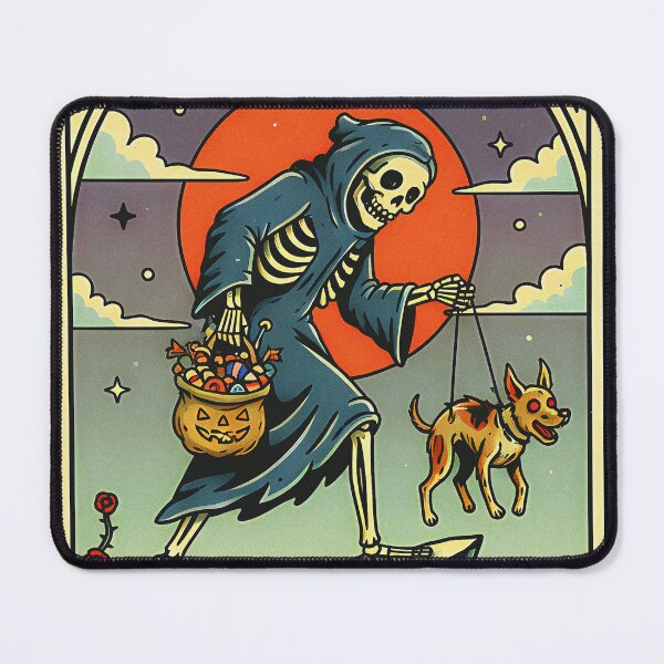 Item preview, Halloween Tarot Card: Trick or Treat designed and sold by CoffinsArt.