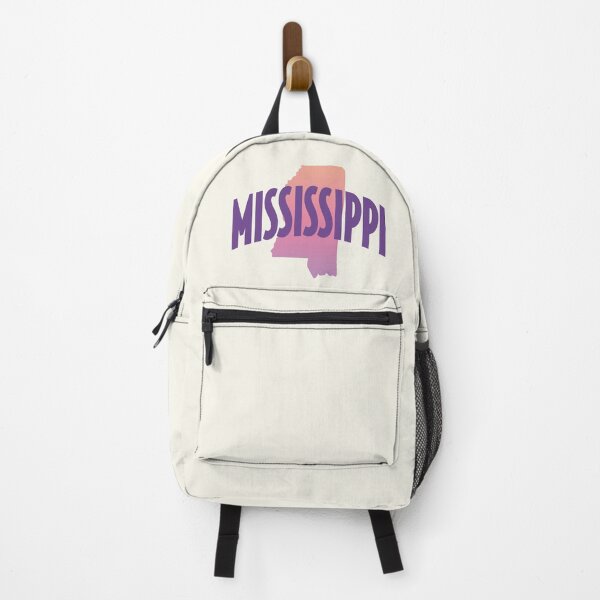 Item preview, Mississippi - Retro Style Curved Text with State Shape designed and sold by chosenhomes.