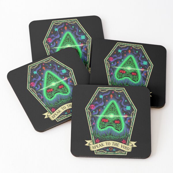 Item preview, Spirits Talker Neon Green Ouija designed and sold by CoffinsArt.