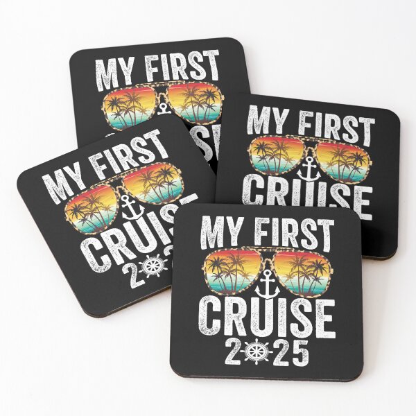 Item preview, My First Cruise 2025 Family Cruising 2025 Gift Men Woman kids designed and sold by Gogetgiggles.