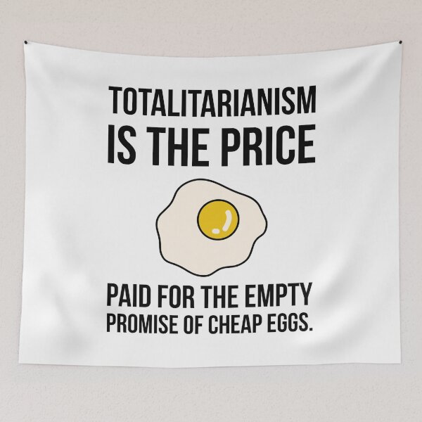 Item preview, “Cheap eggs” designed and sold by Rachel the Artist .