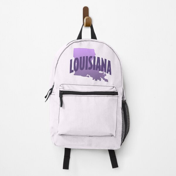 Item preview, Louisiana - Retro Style Curved Text with State Shape designed and sold by chosenhomes.