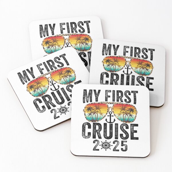 Item preview, My First Cruise 2025 Family Cruising 2025 Gift Men Woman kids designed and sold by Gogetgiggles.